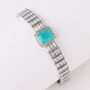 Zircon Diamond Geometric Wide Bracelet Luxury Fashion