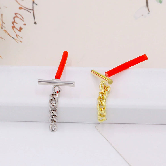 Zircon Earrings 925 Silver Needle Handmade Electroplated Metal Accessories