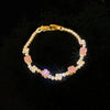 Zircon Geometric Square Claw Inlaid Diamond Bracelet Light Luxury Style