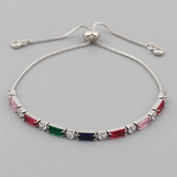 Zircon Ladies Bracelet Retro Sweet Romantic Geometric Style Multistyle Optional