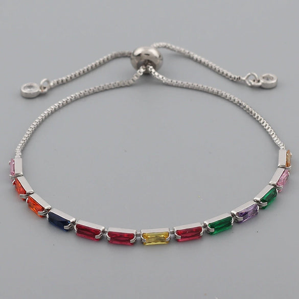 Zircon Ladies Bracelet Retro Sweet Romantic Geometric Style Multistyle Optional