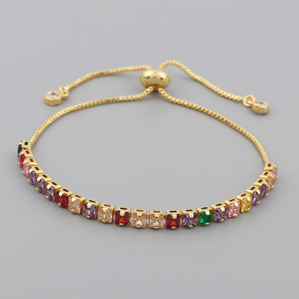 Zircon Ladies Bracelet Retro Sweet Romantic Geometric Style Multistyle Optional
