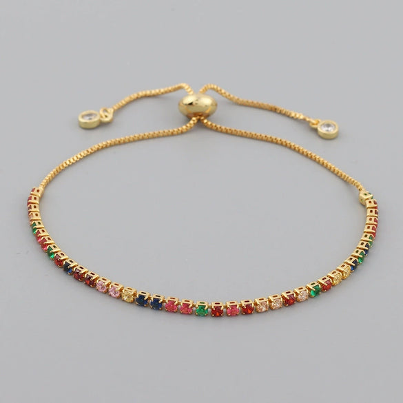 Zircon Ladies Bracelet Retro Sweet Romantic Geometric Style Multistyle Optional
