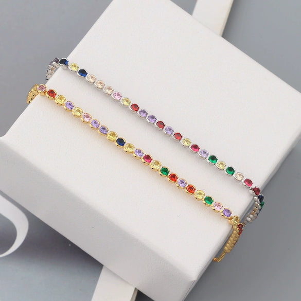 Zircon Ladies Bracelet Retro Sweet Romantic Geometric Style Multistyle Optional