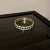 Zircon Open Bracelet Copper Material Simple Geometric Trendy Retro Elegant Fashion Design