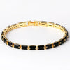 Zircon Retro Sweet Romantic Female Necklace Bracelet Geometric Electroplated Light Luxury Style