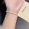 Zircon Rhombus Star Buckle Bracelet Highend Hand Jewelry