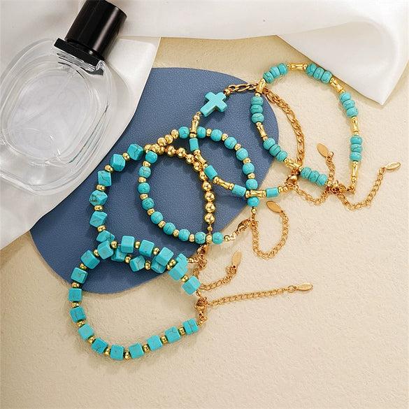 Zircon Simple Style Electroplated Bracelet For Women