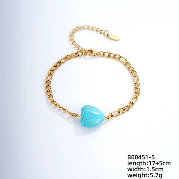 Zircon Simple Style Electroplated Bracelet For Women
