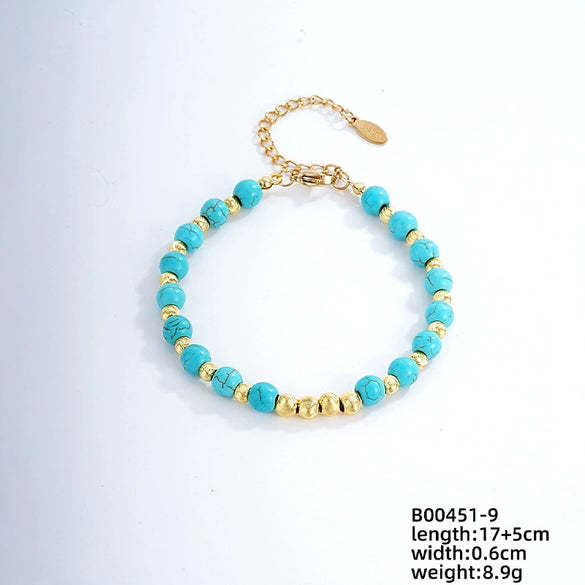 Zircon Simple Style Electroplated Bracelet For Women