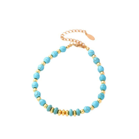 Zircon Simple Style Electroplated Bracelet For Women