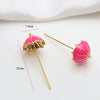 Zirconium Inlaid Copper Plated Gold Baroque Elf Magic Scepter Jewelry Accessories