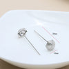 Zirconium Inlaid Copper Plated Gold Baroque Elf Magic Scepter Jewelry Accessories
